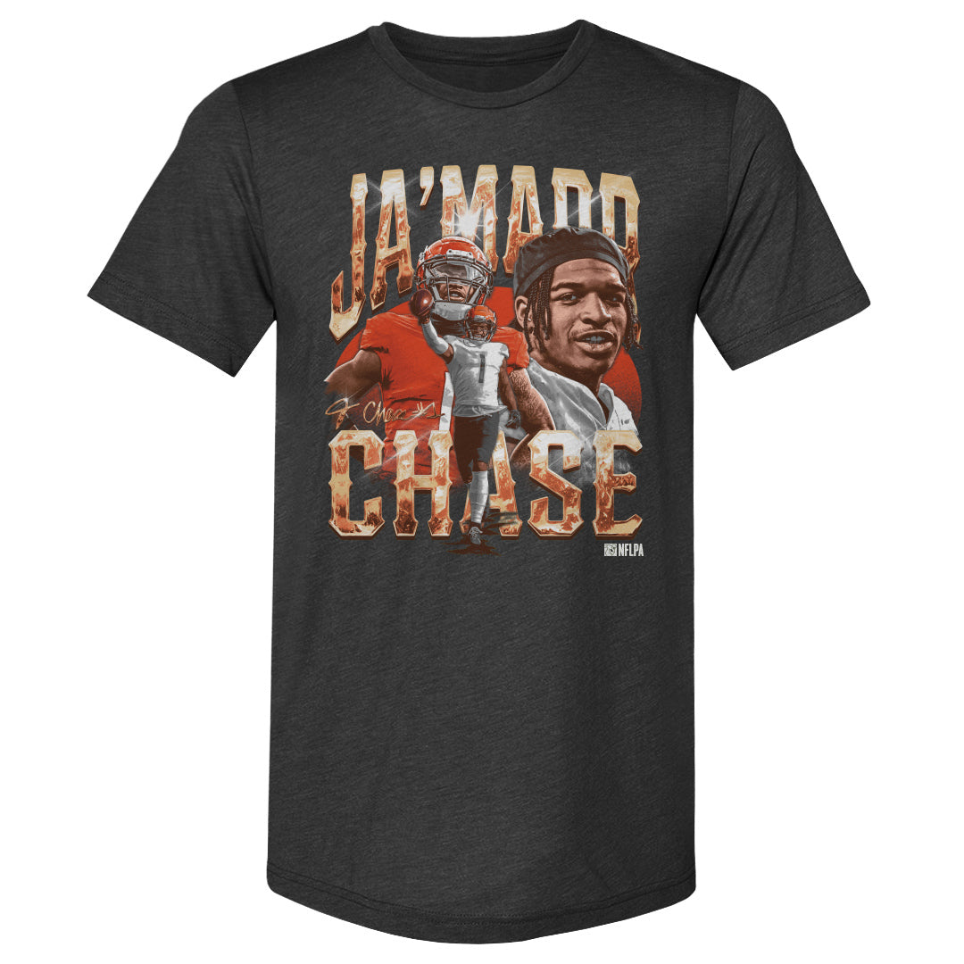 Ja'Marr Chase Men's Premium T-Shirt | 500 LEVEL