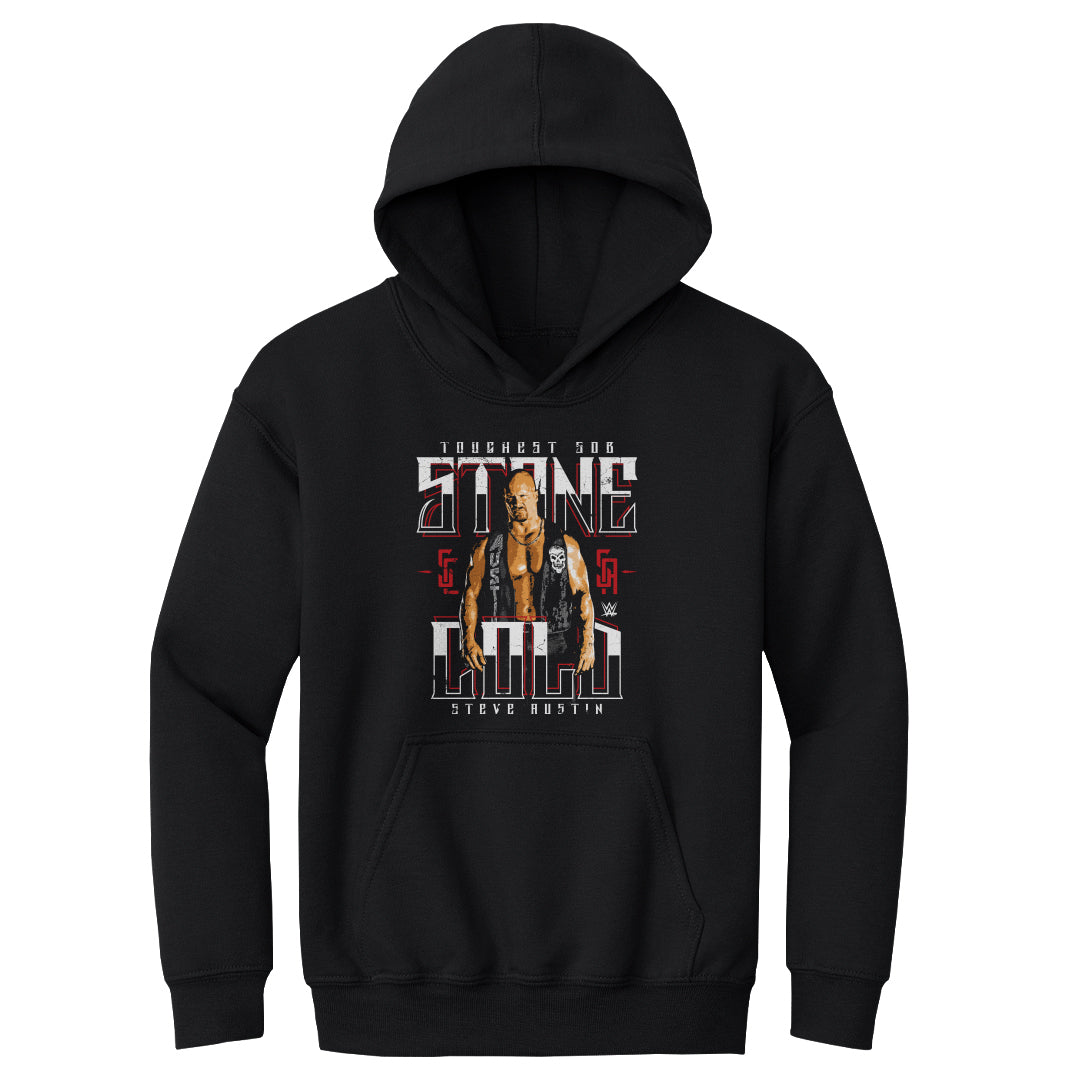 Stone Cold Steve Austin Kids Youth Hoodie | 500 LEVEL