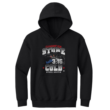 Stone Cold Steve Austin Kids Youth Hoodie | 500 LEVEL