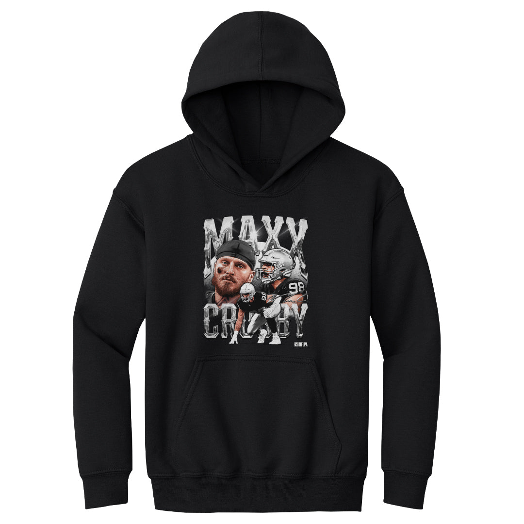 Maxx Crosby Kids Youth Hoodie | 500 LEVEL