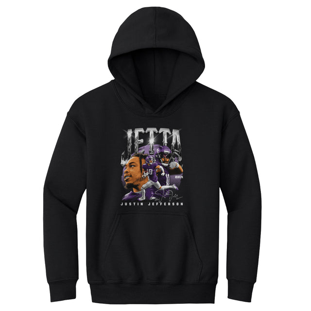 Justin Jefferson Kids Youth Hoodie | 500 LEVEL