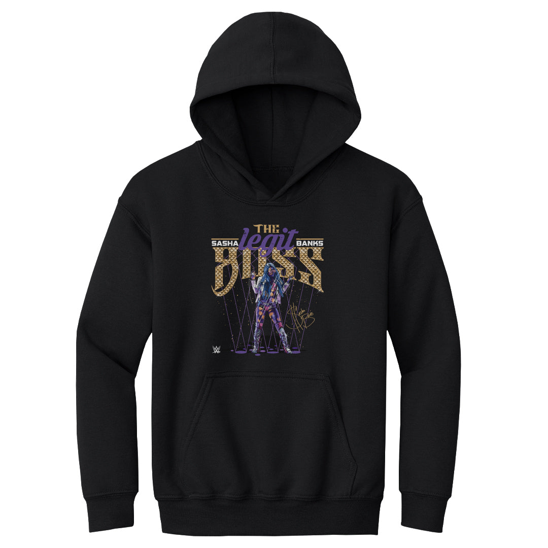 Sasha Banks Kids Youth Hoodie | 500 LEVEL