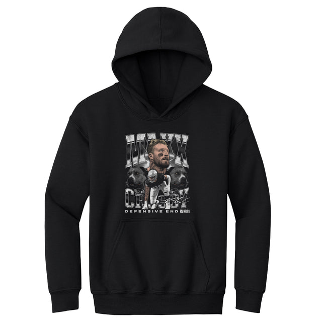 Maxx Crosby Kids Youth Hoodie | 500 LEVEL