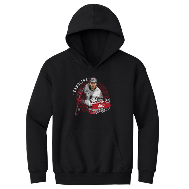 Sebastian Aho Kids Youth Hoodie | 500 LEVEL
