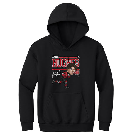 Jack Hughes Kids Youth Hoodie | 500 LEVEL