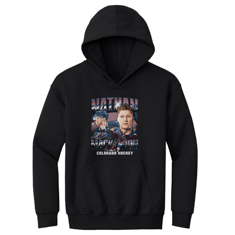 Nathan MacKinnon Kids Youth Hoodie | 500 LEVEL