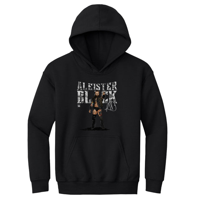 Aleister Black Kids Youth Hoodie | 500 LEVEL