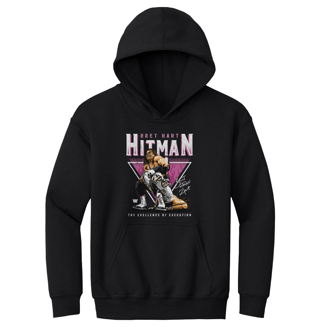 Bret Hart Kids Youth Hoodie | 500 LEVEL