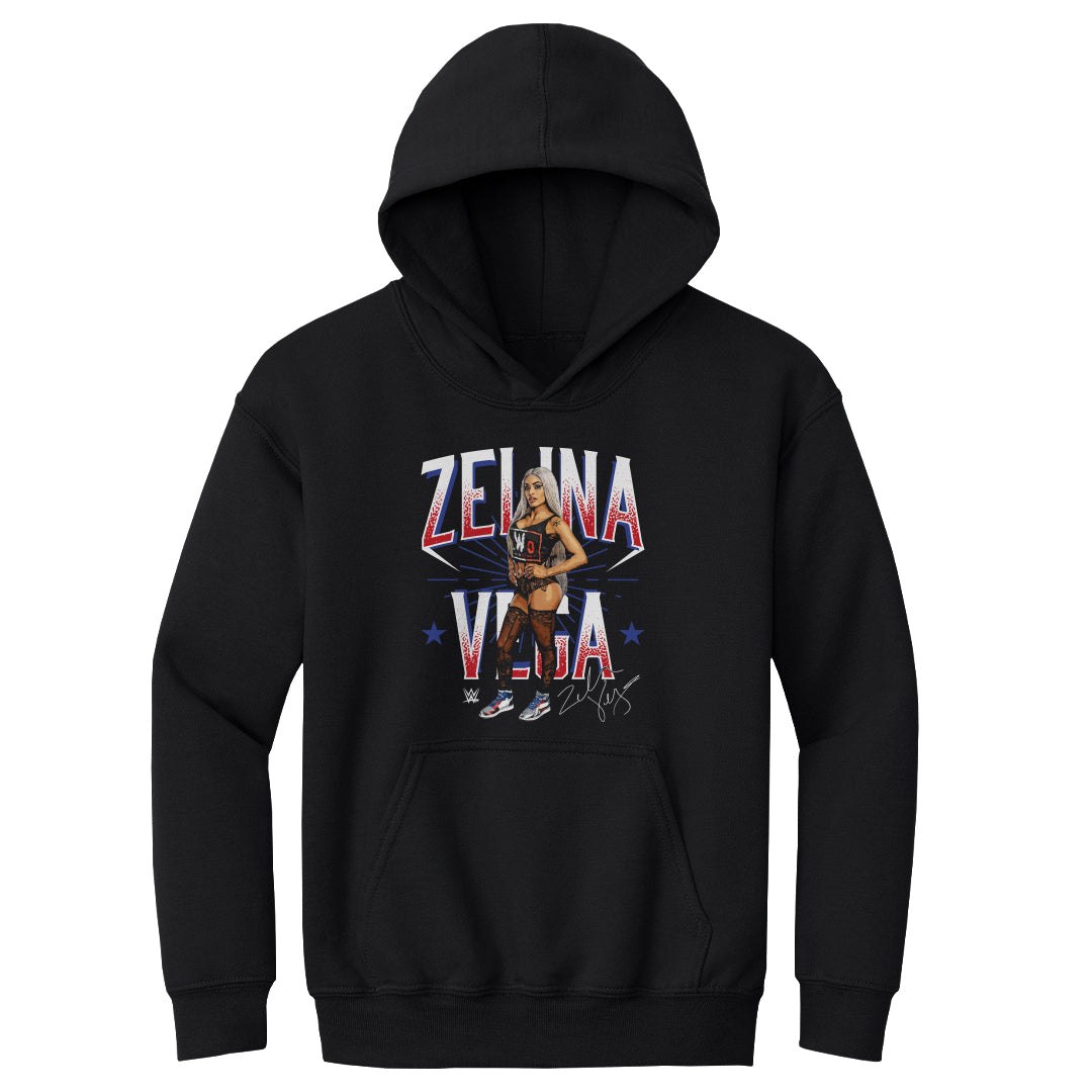 Zelina Vega Kids Youth Hoodie | 500 LEVEL
