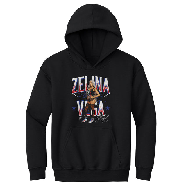 Zelina Vega Kids Youth Hoodie | 500 LEVEL