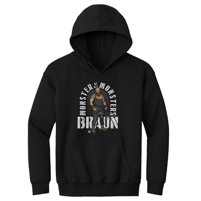 Braun Strowman Kids Youth Hoodie | 500 LEVEL