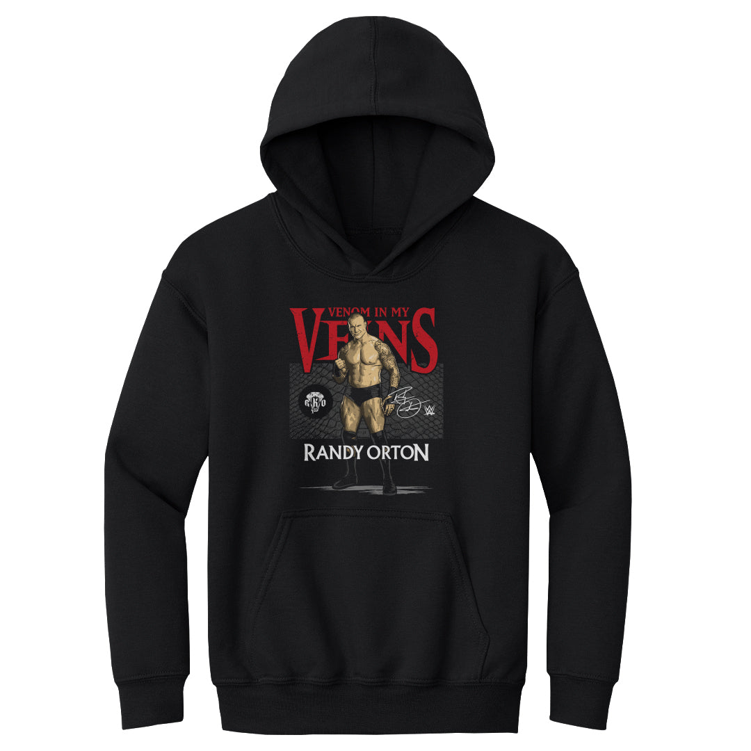 Randy Orton Venom In My Veins Kids Youth Hoodie – 500 LEVEL