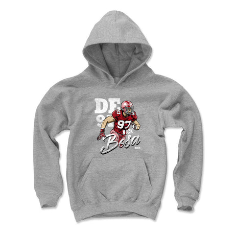 Nick Bosa Kids Youth Hoodie | 500 LEVEL