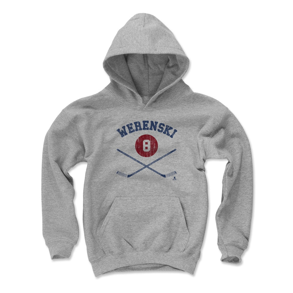 Zach Werenski Kids Youth Hoodie | 500 LEVEL