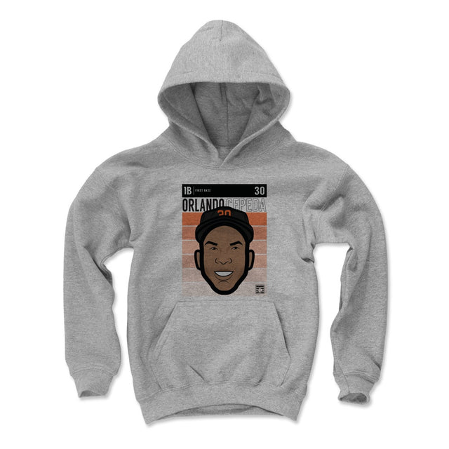 Orlando Cepeda Kids Youth Hoodie | 500 LEVEL