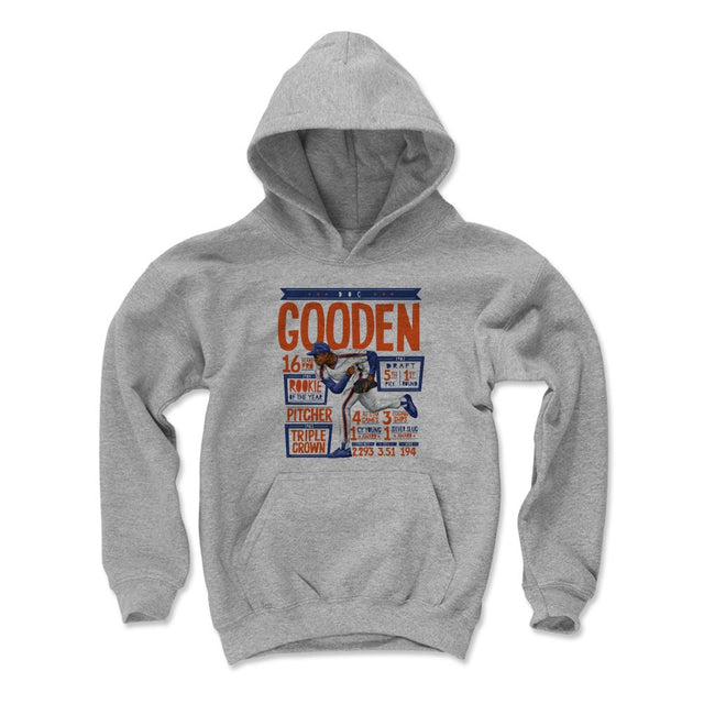 Dwight Gooden Kids Youth Hoodie | 500 LEVEL