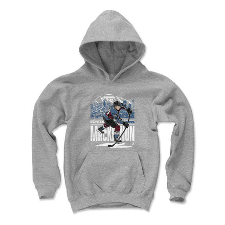 Nathan MacKinnon Kids Youth Hoodie | 500 LEVEL