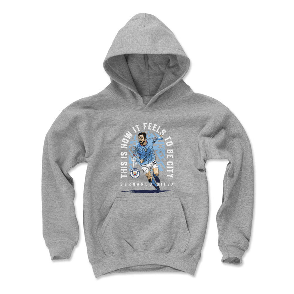 Bernardo Silva Kids Youth Hoodie | 500 LEVEL