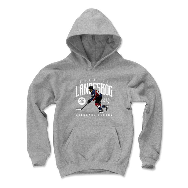 Gabriel Landeskog Kids Youth Hoodie | 500 LEVEL