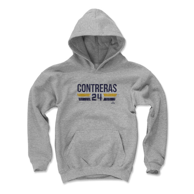 William Contreras Kids Youth Hoodie | 500 LEVEL