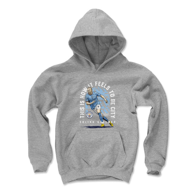 Erling Haaland Kids Youth Hoodie | 500 LEVEL