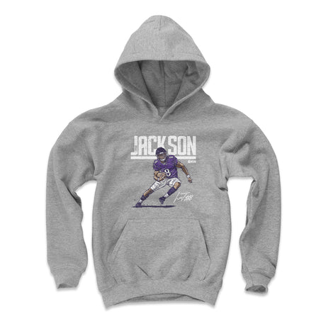 Lamar Jackson Kids Youth Hoodie | 500 LEVEL