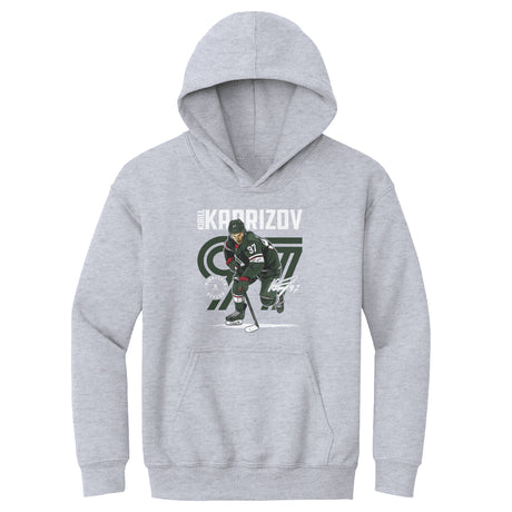 Kirill Kaprizov Kids Youth Hoodie | 500 LEVEL