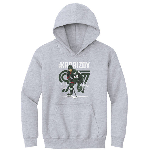 Kirill Kaprizov Kids Youth Hoodie | 500 LEVEL