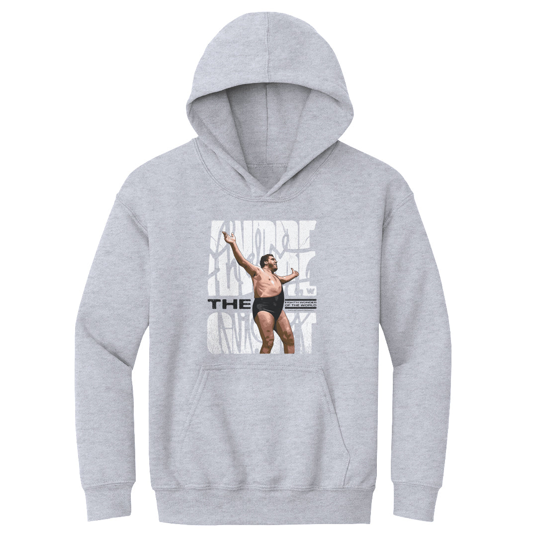 Andre The Giant Kids Youth Hoodie | 500 LEVEL