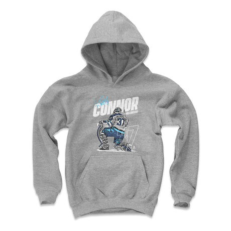 Connor Hellebuyck Kids Youth Hoodie | 500 LEVEL