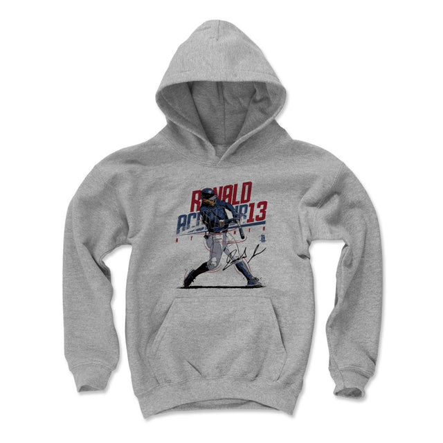 Ronald Acuna Jr. Kids Youth Hoodie | 500 LEVEL