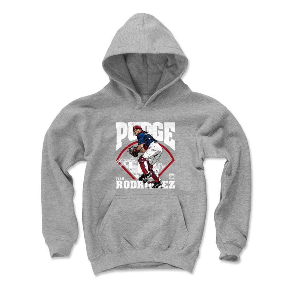 Ivan Rodriguez Kids Youth Hoodie | 500 LEVEL