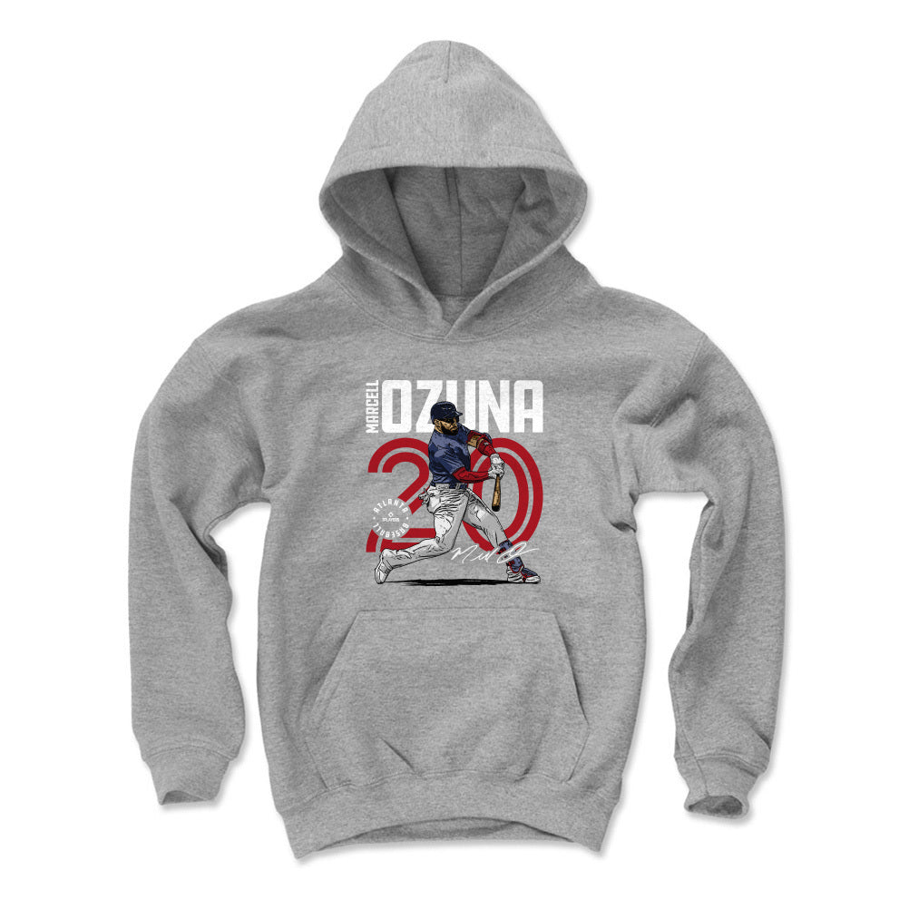 Marcell Ozuna Kids Youth Hoodie | 500 LEVEL