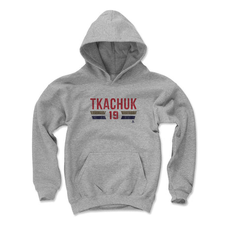Matthew Tkachuk Kids Youth Hoodie | 500 LEVEL