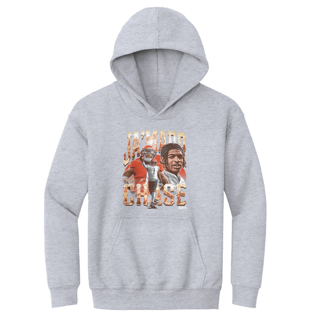 Ja'Marr Chase Kids Youth Hoodie | 500 LEVEL