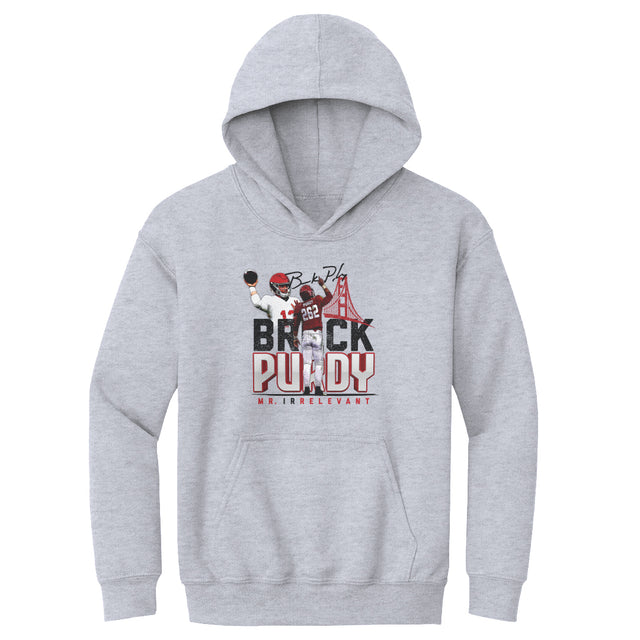 Brock Purdy Kids Youth Hoodie | 500 LEVEL