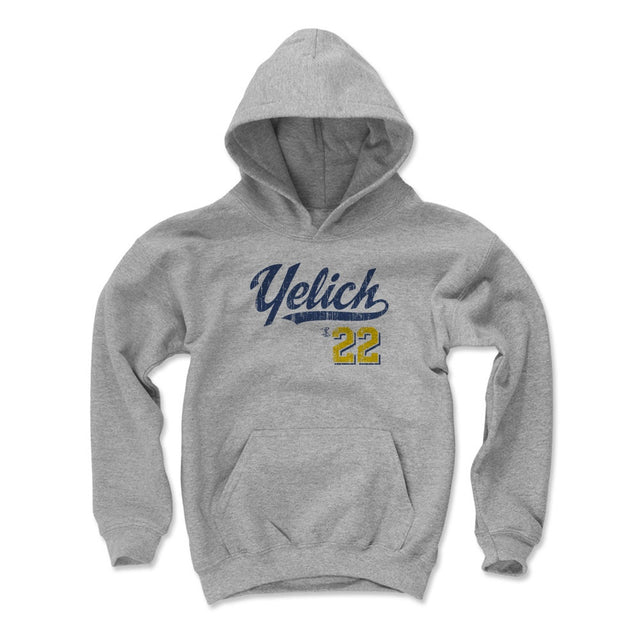 Christian Yelich Kids Youth Hoodie | 500 LEVEL