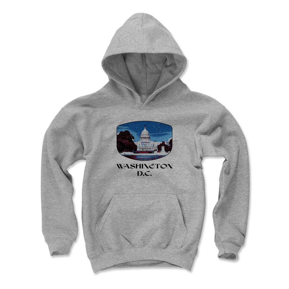 Washington D.C. Kids Youth Hoodie | 500 LEVEL