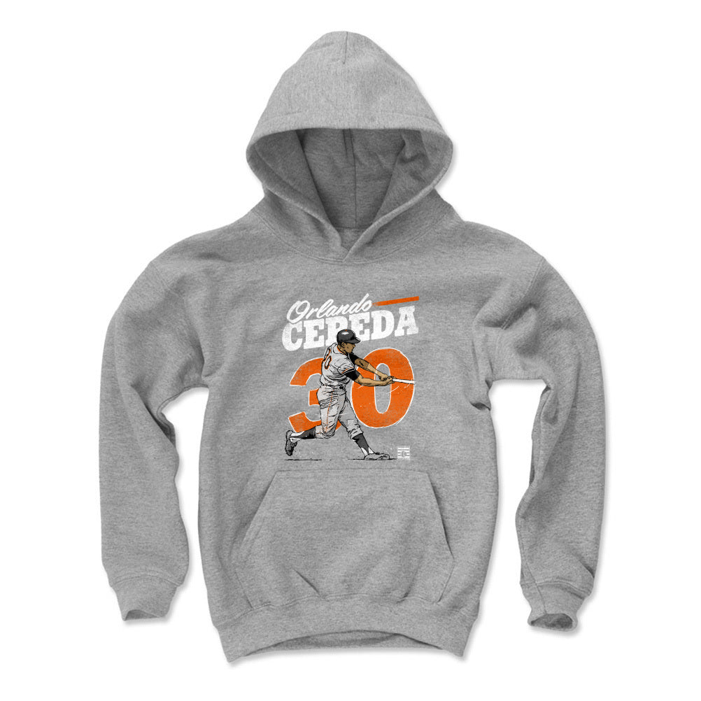 Orlando Cepeda Kids Youth Hoodie | 500 LEVEL