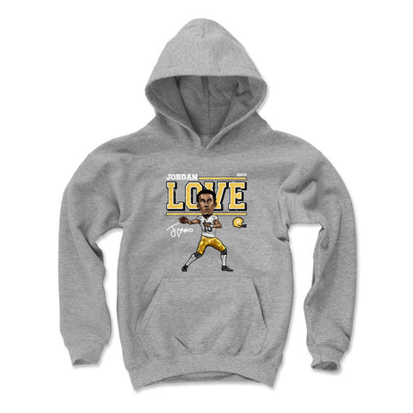 Jordan Love Kids Youth Hoodie | 500 LEVEL