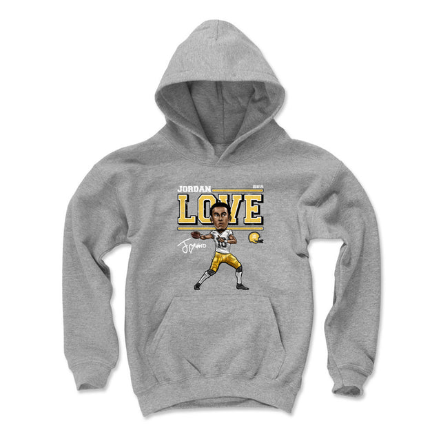 Jordan Love Kids Youth Hoodie | 500 LEVEL