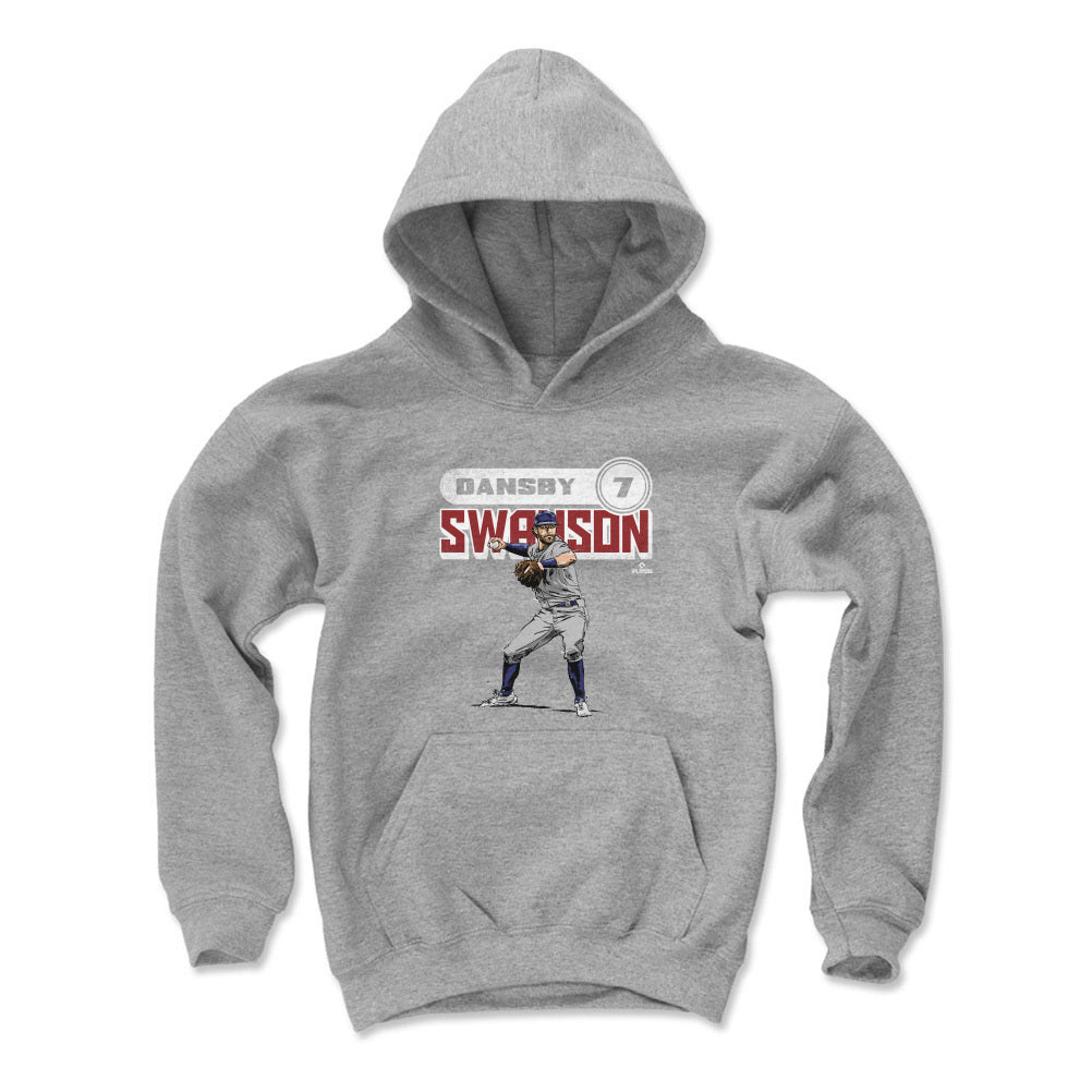 Dansby Swanson Kids Youth Hoodie | 500 LEVEL