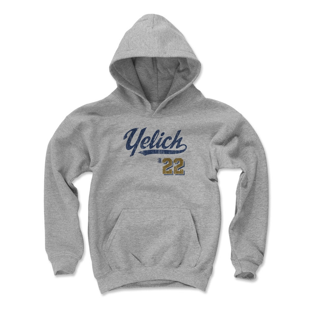 Christian Yelich Kids Youth Hoodie | 500 LEVEL