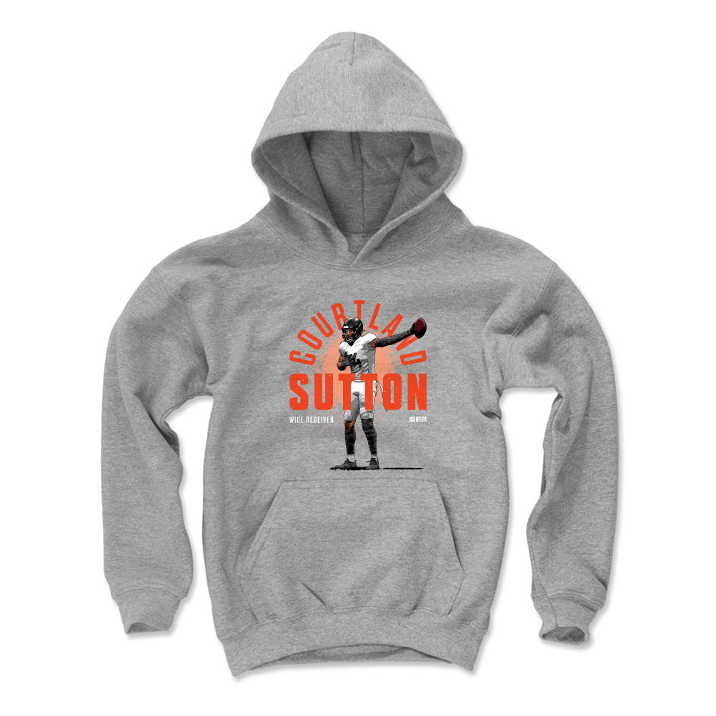 Courtland Sutton Kids Youth Hoodie | 500 LEVEL