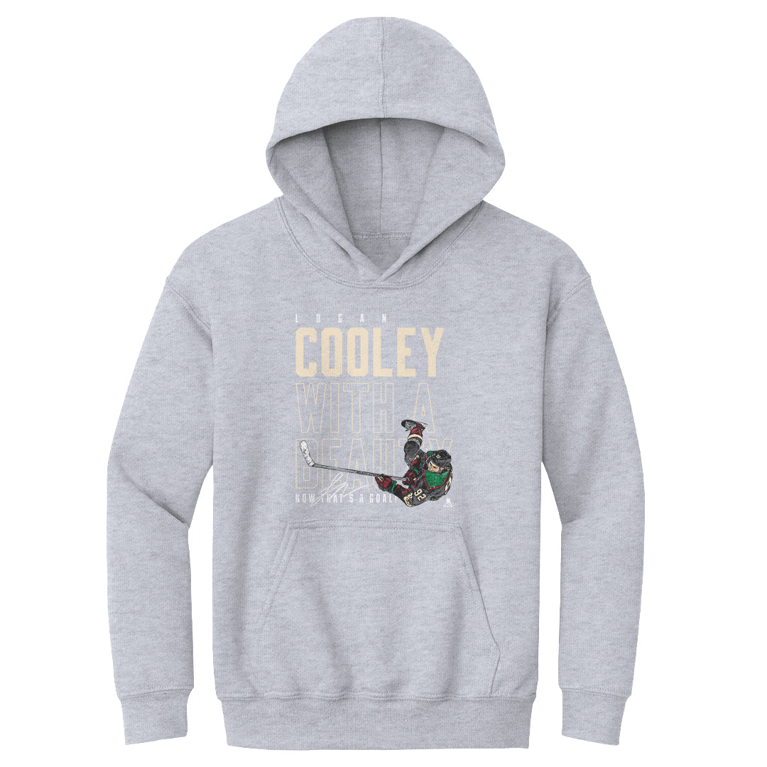 Logan Cooley Kids Youth Hoodie | 500 LEVEL