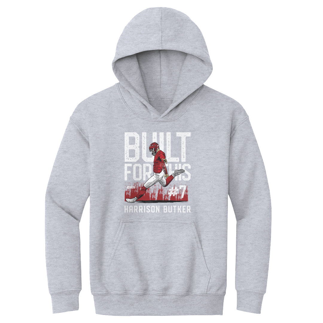 Harrison Butker Kids Youth Hoodie | 500 LEVEL