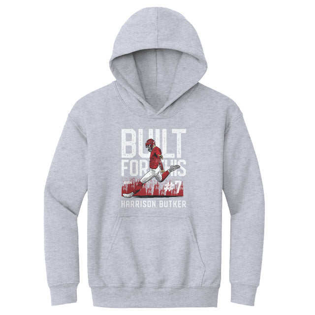 Harrison Butker Kids Youth Hoodie | 500 LEVEL