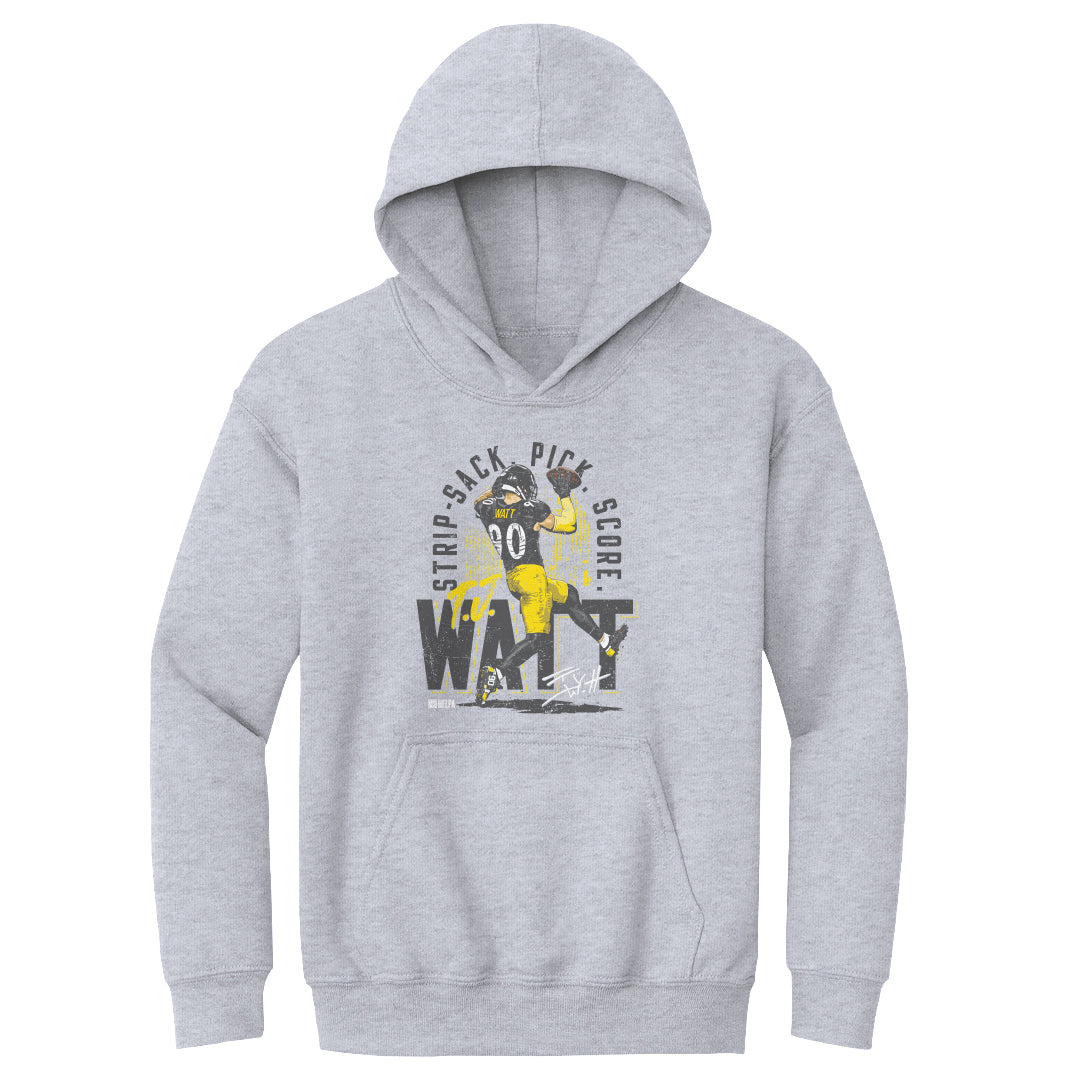 T.J. Watt Kids Youth Hoodie | 500 LEVEL