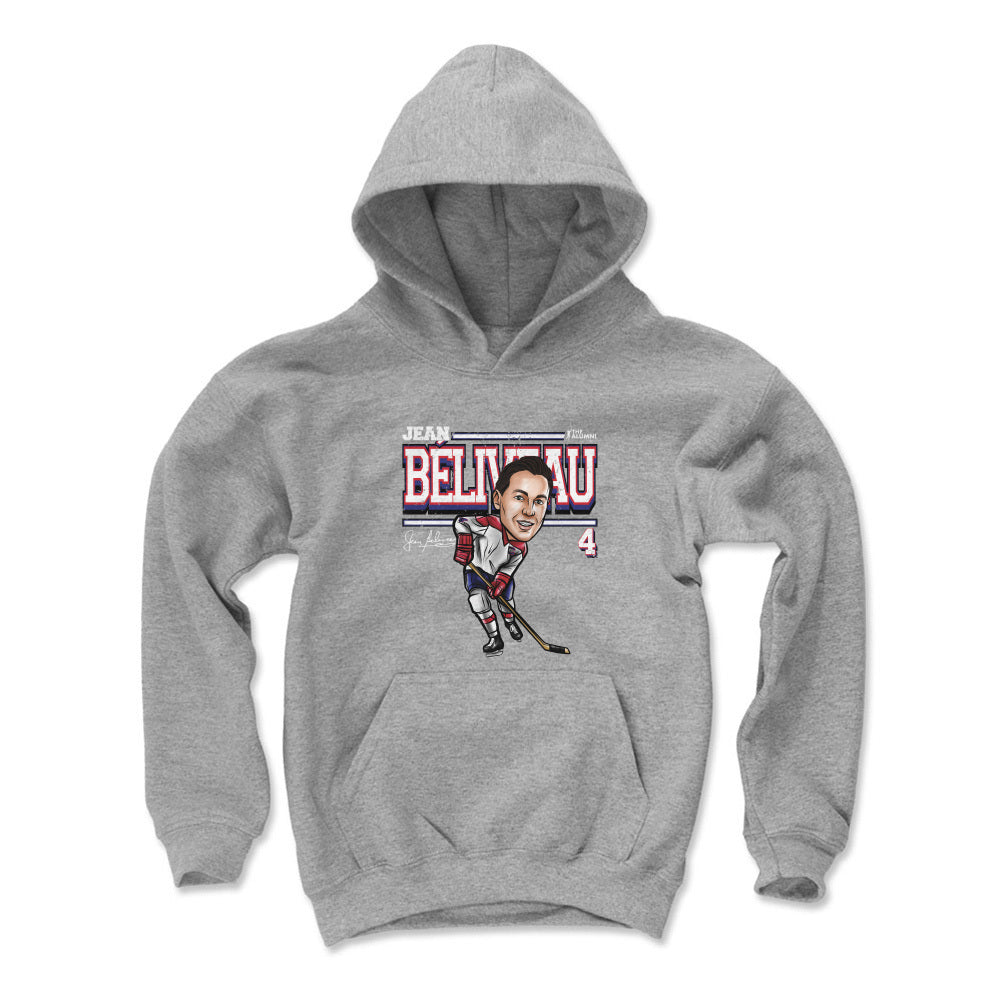 Jean Beliveau Kids Youth Hoodie | 500 LEVEL