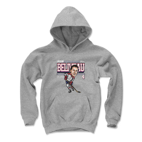 Jean Beliveau Kids Youth Hoodie | 500 LEVEL